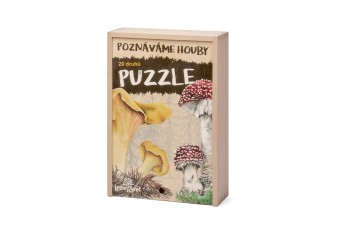 Sada Puzzle - Houby