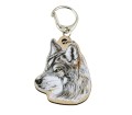 Přívěsek na klíče zvíře vlk